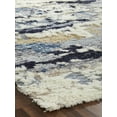 thumbnail image 2 of Kalaty Polaris Area Rug PO-015 Blue Tones Smeared Stained 5' 6" x 8' 6" Rectangle, 2 of 2
