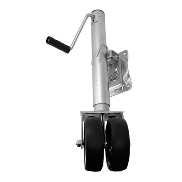 "Cal Hawk Tools 2,000 Lbs. Swivel Double Wheel Trailer Jack" Walmart