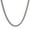 Silver, variant on Men Women Chain Necklace 18K Fake Gold Plated Chains for Pendant 3mm 20inch