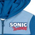 thumbnail image 4 of SEGA Sonic The Hedgehog Little Boys Fleece Half Zip Hoodie Toddler to Big Kid, 4 of 5