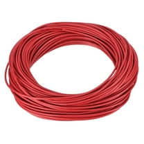 24AWG Wire 24 Gauge Stranded Wire Hookup Wire, UL1015 Tinned Copper Wire 30m/100ft Red