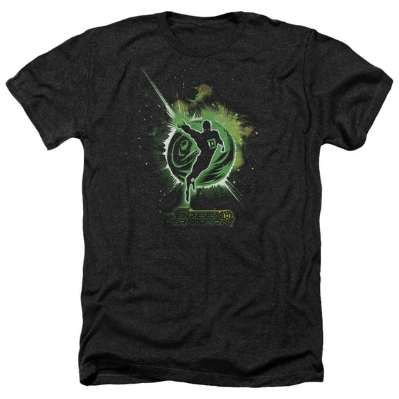 Green Lantern - Shadow Lantern - Heather Short Sleeve Shirt - XXX-Large