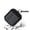 Black +Black, variant on AirPods Case for Apple Airpods Pro 3 Switch Closure Shockproof Hybrid Hard Shell Scratch Resistant Dust Proof Wireless Charging Compatible Metal Hook cover (Black +Dark Blue)