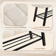 thumbnail image 5 of Carolayne Bedroom Bench Seat Upholstered Ottoman Bench, Light Linen, 5 of 8