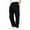 XLVZ18# Navy, variant on oqasdz Womens Pants Loose Sports Athletic Solid Color Trousers Elastic Waist Pocket Men's Rope Casual Pants