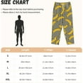 thumbnail image 2 of PISONIC Banana Printed Women's Pajama Pants, Comfy Pajama Bottoms With Pockets&Drawstring, 2 of 7