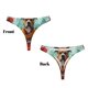 thumbnail image 3 of Balery Meditating French Bulldog Tangas de Algodón para Mujer con Estampado – Ropa Interior Sexy, Transpirable, G-string-XX-Large, 3 of 6