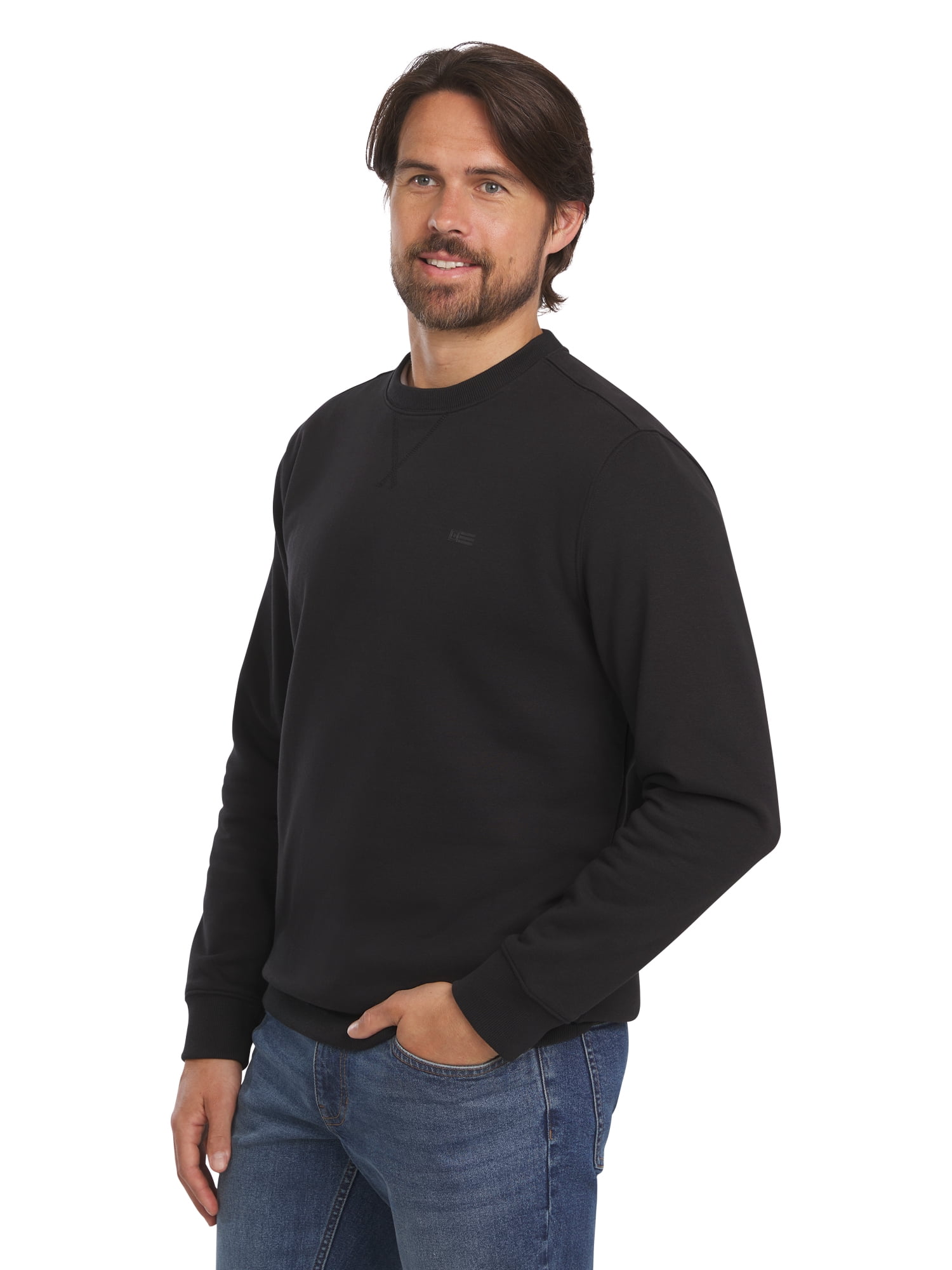 Chaps Men's & Big Men's Everyday Fleece Crewneck Sweatshirt, Sizes S-2XL