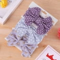thumbnail image 4 of YASUTNKS Baby Girls Bows Headbands 3 Pack Soft Cute Hair Bands for Newborn Toddlers Hair Accessories Photography Props, 4 of 5