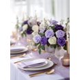 thumbnail image 4 of Rosas artificiales de espuma InnoGear, 50 unidades, color morado, 4 of 7