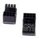 thumbnail image 1 of Juego De Adaptadores De Corriente De ángulo De 180 Gra GPU De 2 Piezas Para 8PIN Sunnimix Conector de dirección asistida, 1 of 8