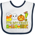 thumbnail image 3 of Inktastic Boo It's My First Halloween Boys or Girls Baby Bib, 3 of 4