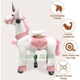 thumbnail image 3 of Juguetes para montar en unicornio liuwei para niñas y poni para montar a caballo para niños de 3 a 6 años, 3 of 4