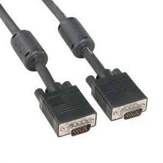 ACCL 75Ft SVGA Male to Male Cable w/Ferrite Core, 1 Pack