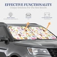 thumbnail image 2 of Lsque Happy Easter1 2 PCS Windshield Sun Shade | CarFoldable Window Covers | Car Accessories Reflect UV for Universal Cars SUV Truck | Small, 2 of 7