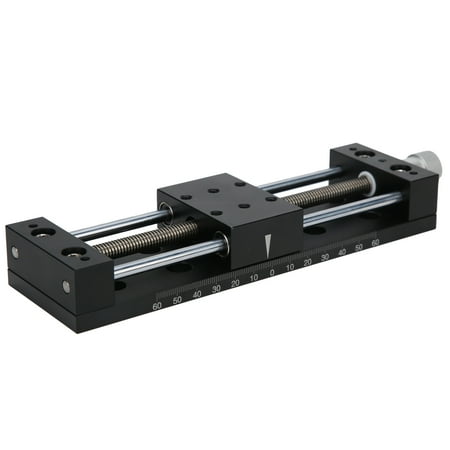 

X Linear Stage Manual Table Platform Friction-Resistant Controlled By The Handle Quiet With Dovetail Guide For Measuring Devices For Optical Equipment