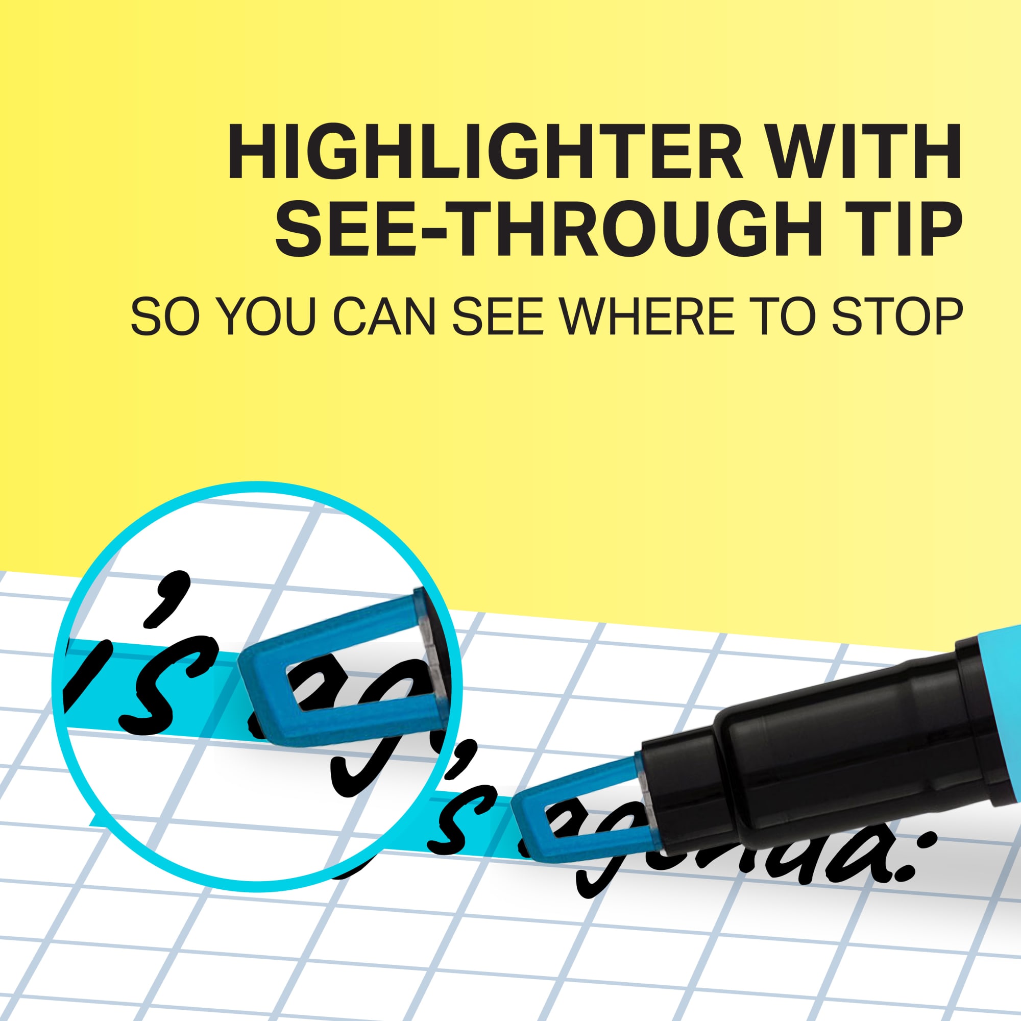 Sharpie Clear View Highlighter 8-Count Pocket photo 2