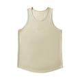 thumbnail image 1 of pstuiky Camisetas sin mangas para hombre, Camiseta deportiva de tirantes con cuello redondo, transpirable, informal, de color liso, para hombre Camisas para hombres m, 1 of 4