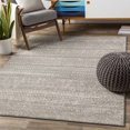 thumbnail image 4 of Hauteloom Garfield Living Room, Bedroom Area Rug - Bohemian, Transitional - Charcoal, Beige - 6'7" x 9', 4 of 7