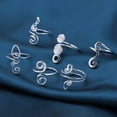thumbnail image 1 of OULII Toe Rings for Women Alloy 1Pack Bohemian Open Rings Comfortable to Wear, 1 of 6