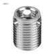 thumbnail image 2 of Inserto roscado, 10 piezas Inserto autorroscante de 3 orificios tipo 308 Inserto de reparación de rosca Estándares líderes en la industria, 2 of 8