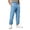 Sky Blue #58, variant on WULMLEO Men's Jogger Pants with Pockets Drawstring Tapered Athletic Sweatpants for Gym Running Casual Orange 3XL