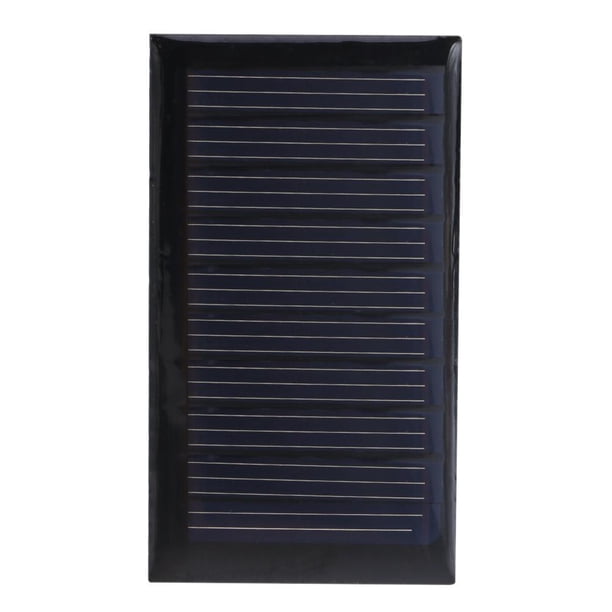 DQrwqpou Mini Cargador Del Panel Solar Del Poder La Almacenada Policristalina 30mA 5V 0.15W
