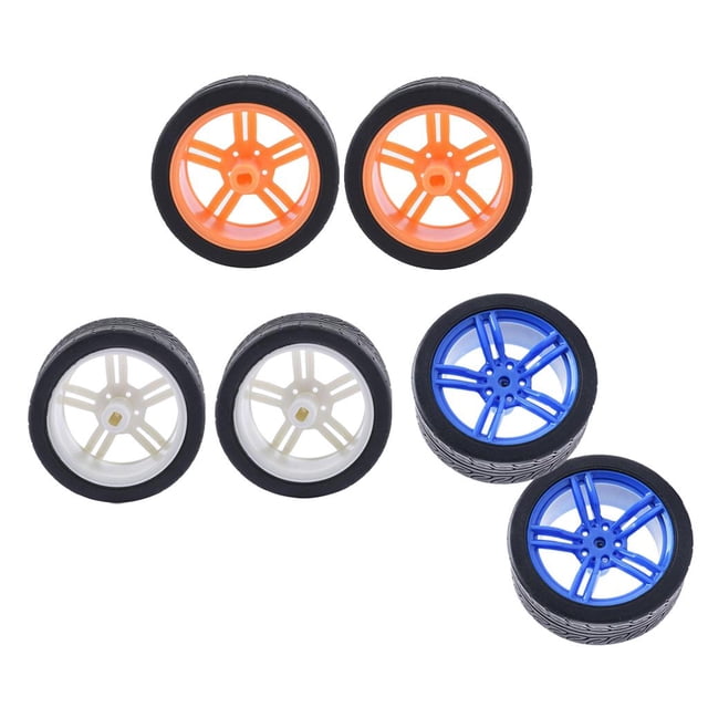 Robot inteligente Macarena Rueda de coche robot 6 uds Motor TT