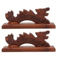 thumbnail image 1 of Miangastore 2Pcs Calligraphy Painting Brush Holder Chinese Brush Rack Wooden Ink Brush Shelf, 1 of 9