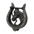 thumbnail image 1 of arctrm Cogne-Porte Tête de Cheval Usage Intensif Décoration Maison, Accessoires Robustes, Porte Extérieure, 1 of 10