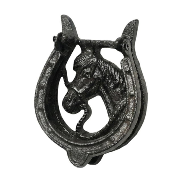 arctrm Cogne-Porte Tête de Cheval Usage Intensif Décoration Maison, Accessoires Robustes, Porte Extérieure