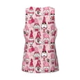 thumbnail image 5 of Easygdp Garden Gnomes Men's Tank Top, Sleeveless Muscle T Shirts, Breathable, Quick-Dry, Loose for Gym, Running, Fitness - 3X-Large, 5 of 9