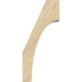 thumbnail image 3 of 6"W x 10"D x 22"H Westlake Rough Sawn Knee Brace, Douglas Fir, 3 of 4