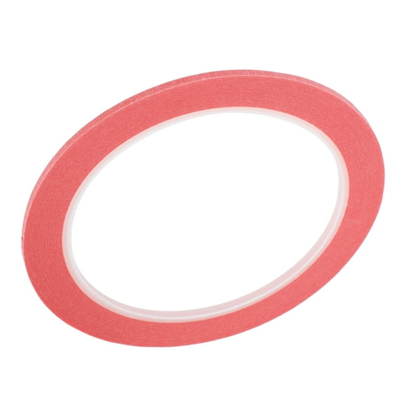 Unique Bargains Painters Tape 27.34 Yards x 0.10 Inches x 140 um Masking Master Tape Pink 1 pc