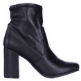 thumbnail image 3 of Womens Seven Dials Teresa Block Heel Stretch Booties, Black, 3 of 6