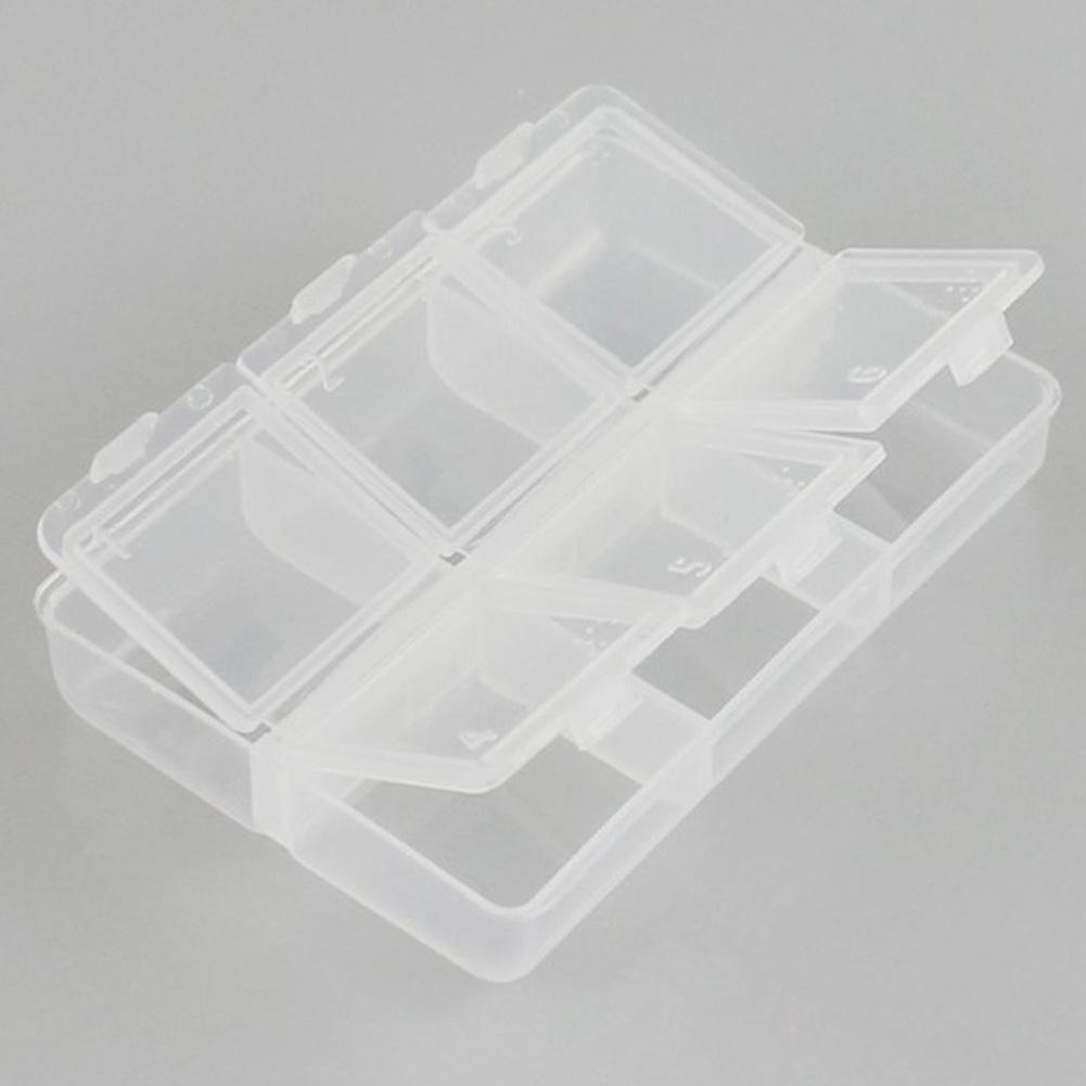 Travel Pill Box Holder Medicine Organizer Container Case Pill Independent Drug Grid Tablet E8K1 R2D1