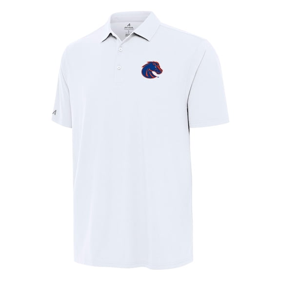 Men's Antigua White Boise State Broncos Era Polo