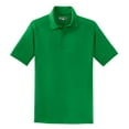 thumbnail image 5 of Sport Tek Adult Male Men Plain Short Sleeves Polo Kelly Green X-Large, 5 of 6