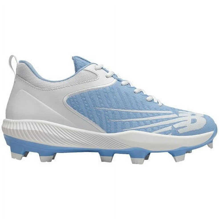 New Balance Men s Fuel Cell 4040V6 Low Molded Baseball Cleats Light Blue White D 14 Walmart