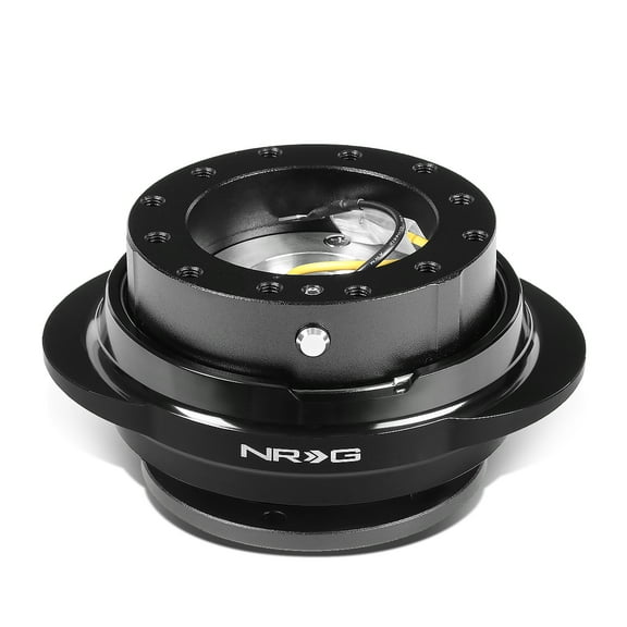 NRG Innovations NRG-SRK-220BK NRG Innovations SRK-220BK Gen 2.2 Aluminum Racing Steering Wheel Quick Release Adapter