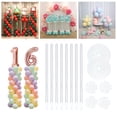 thumbnail image 1 of Wekvgz Balloon Column Stand Kits Reusable Plastic Party Decorations, 8.4 ft, 2 Count, 1 of 8