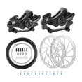 thumbnail image 4 of DYNWAVECA Frein à Disque de Vélo Frein à Disque Mécanique avec Pièces de Rotor Composant de Câble de Frein Système de Frein à Disque pour Sports Extérieurs F R 160, 4 of 10