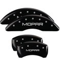 thumbnail image 2 of MGP 4 Caliper Covers Engraved Front & Rear SRT8 Black finish silver ch, 2 of 6