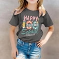 thumbnail image 2 of TZEWGL T-Shirts pour Fille Garçon Imprimé Col Rond Manches Courtes Vêtements pour Enfants Taille 5-6T, 2 of 6