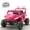 Pink, variant on 12V Ride On Cars for Kids, Kids Ride on Toys with Remote Control, Dinosaur Kids UTV Cars, 4 Wheel Suspension Electric Vehicle with Bluetooth, Music, LED, Ideal Gift for Boys Girls 2-4, Green