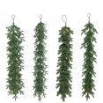 thumbnail image 4 of Fashion Green Holiday Indoor Mantle Decoration Christmas Garlands Norfolk Pine Garland Artificial Faux Greenery Garland 8, 4 of 8