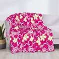 thumbnail image 3 of Fuzoiu Vintage Flowers Print Flannel Blanket,Throw Blanket,Flannel Home Decor,Fleece Bed Blankets,Cozy Soft Blanket for Bed, Sofa, Camping, and Travel-60"x50", 3 of 6
