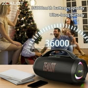 ZEALOT S98 160W Wireless speaker, Waterproof grade IPX5, Bual docking, DSP technology, Fast charging, Ultra-long battery life,for Pool, Beach, Outdoor, Halloween, Gifts
