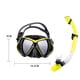 thumbnail image 2 of Máscaras de buceo Tubo de respiración de esnórquel Conjunto de gafas antivaho Adulto para amarillo JShteea Para Estrenar, 2 of 9