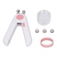 thumbnail image 2 of Dog Nail Clippers, Hidden File Burr Free Cat Nail Clippers Stainless Steel  For Kittens For Dogs Pink, 2 of 8